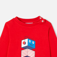229 QTY / ROUGE JACADI PAP SWEAT LICHEN