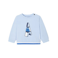 34 QTY / BLEU CLAIR  PAP SWEAT LIANE