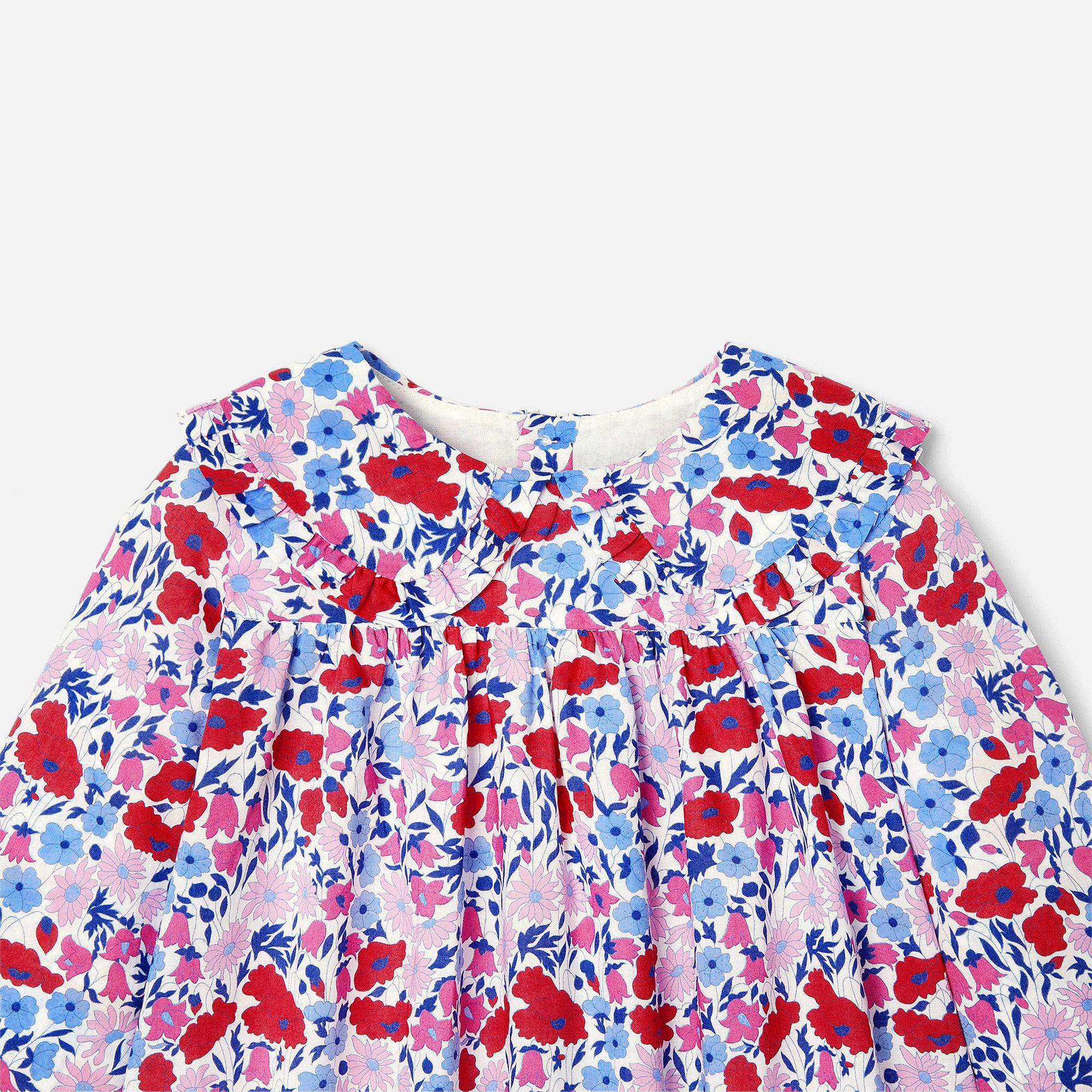 113 QTY / BLANC/MULTICO PAP TUNIQUE / BLOUSE PAMELA