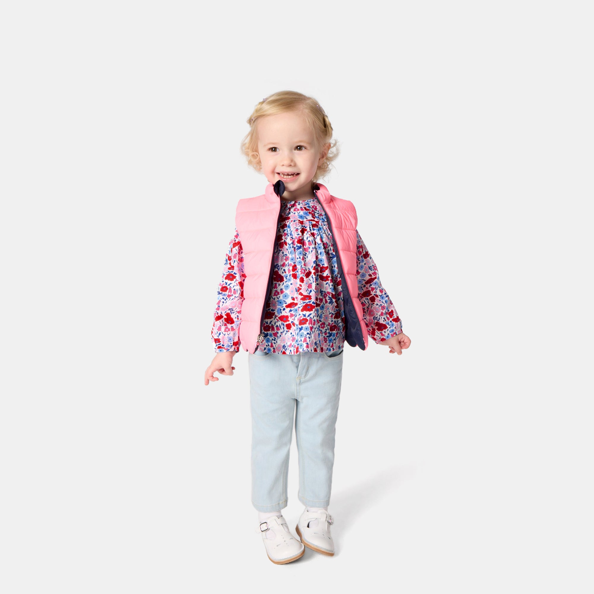 113 QTY / BLANC/MULTICO PAP TUNIQUE / BLOUSE PAMELA