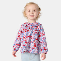 113 QTY / BLANC/MULTICO PAP TUNIQUE / BLOUSE PAMELA