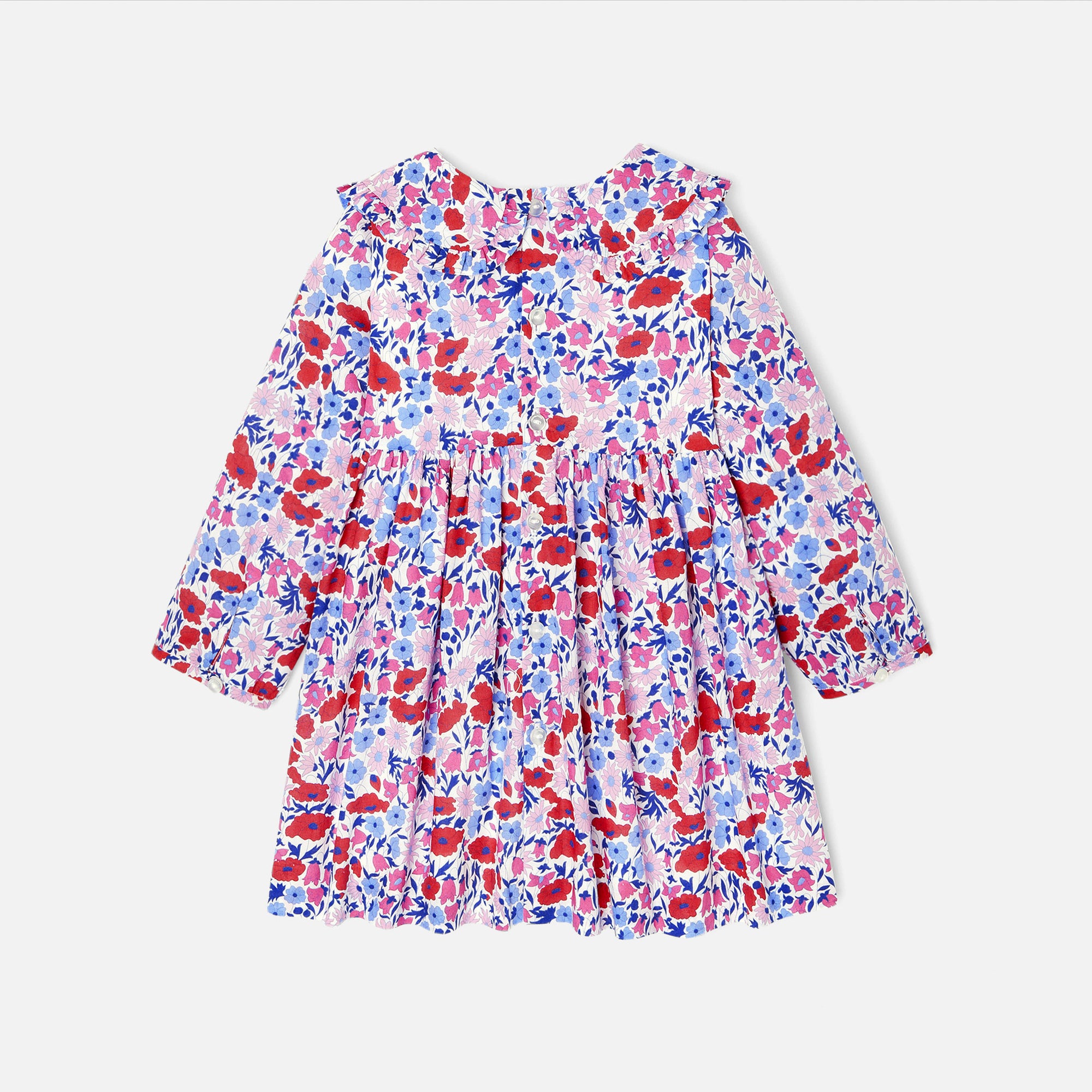 0 QTY / BLANC/MULTICO PAP ROBE PENNYLANE