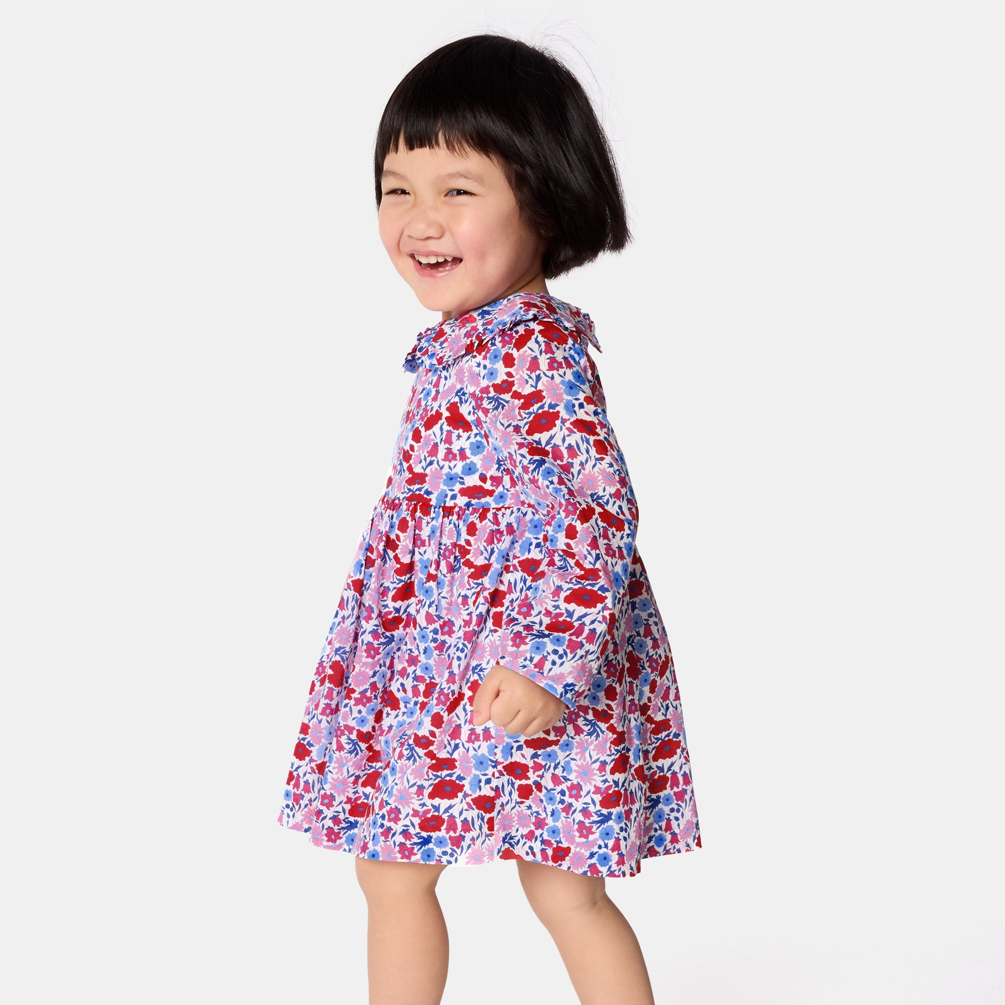 0 QTY / BLANC/MULTICO PAP ROBE PENNYLANE