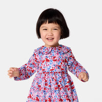 0 QTY / BLANC/MULTICO PAP ROBE PENNYLANE