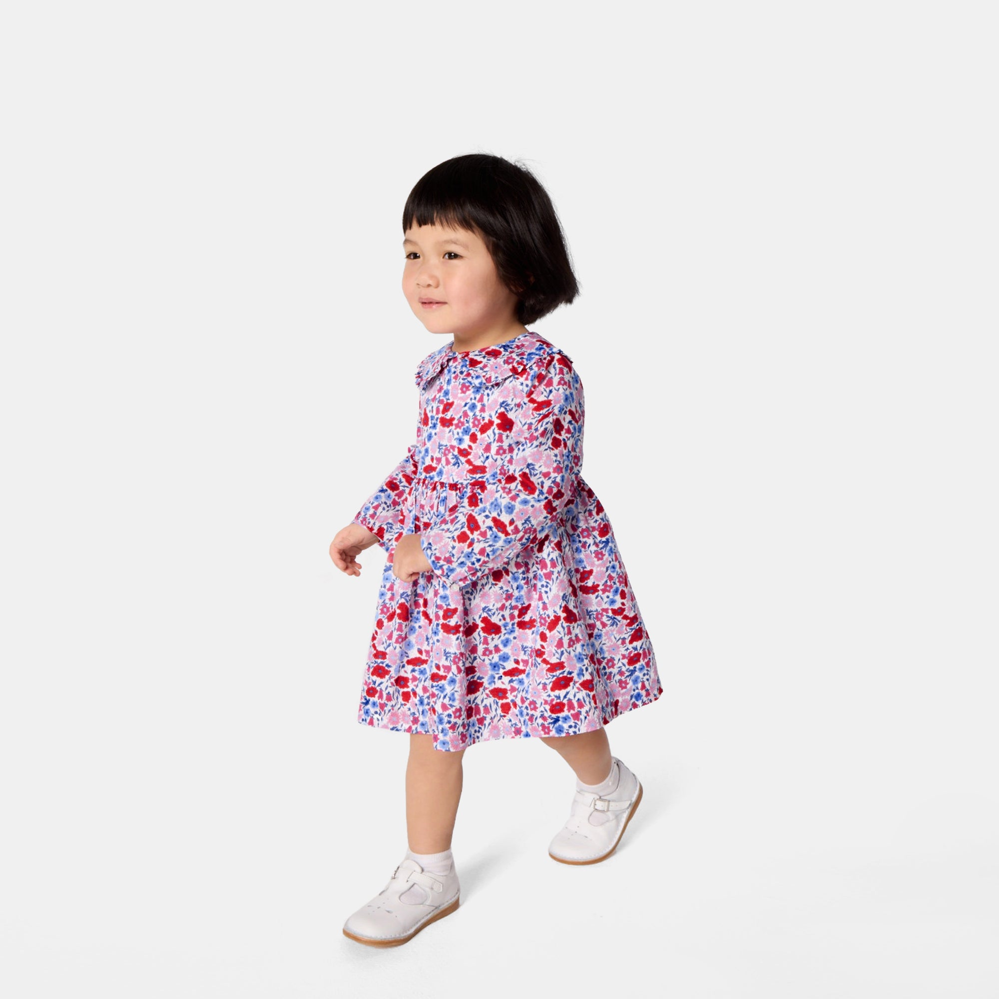 0 QTY / BLANC/MULTICO PAP ROBE PENNYLANE