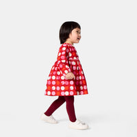 303 QTY / ROUGE/MULTICO PAP ROBE LOUISE