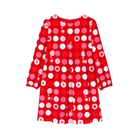 0 QTY / ROUGE/MULTICO PAP ROBE LAYLA
