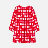 0 QTY / ROUGE/MULTICO PAP ROBE LAYLA