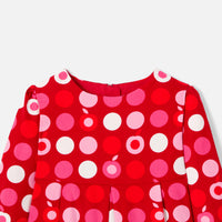 0 QTY / ROUGE/MULTICO PAP ROBE LAYLA