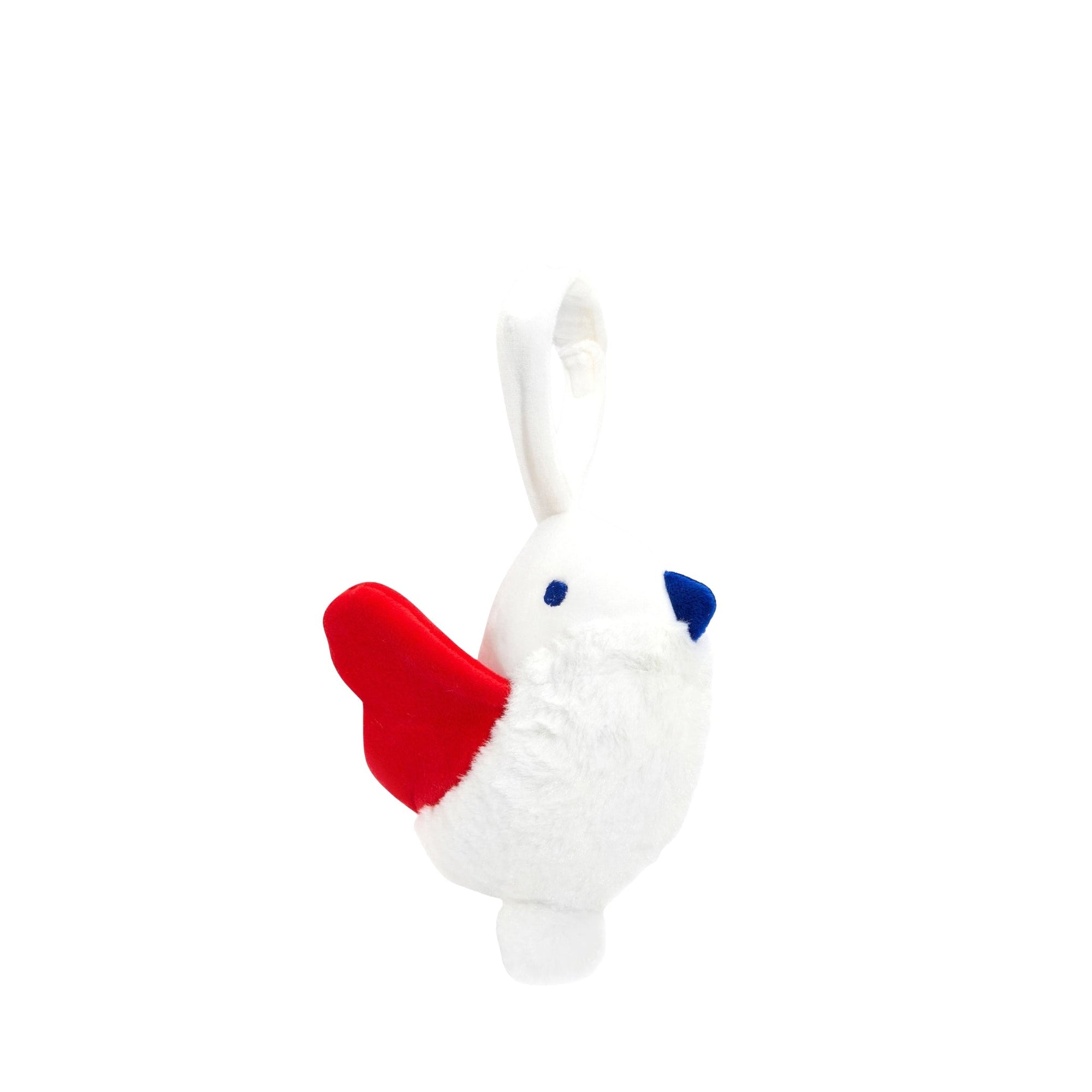 BLANC/MULTICO PELUCHE MUSICALE OISEAU FRENCH TOUCH