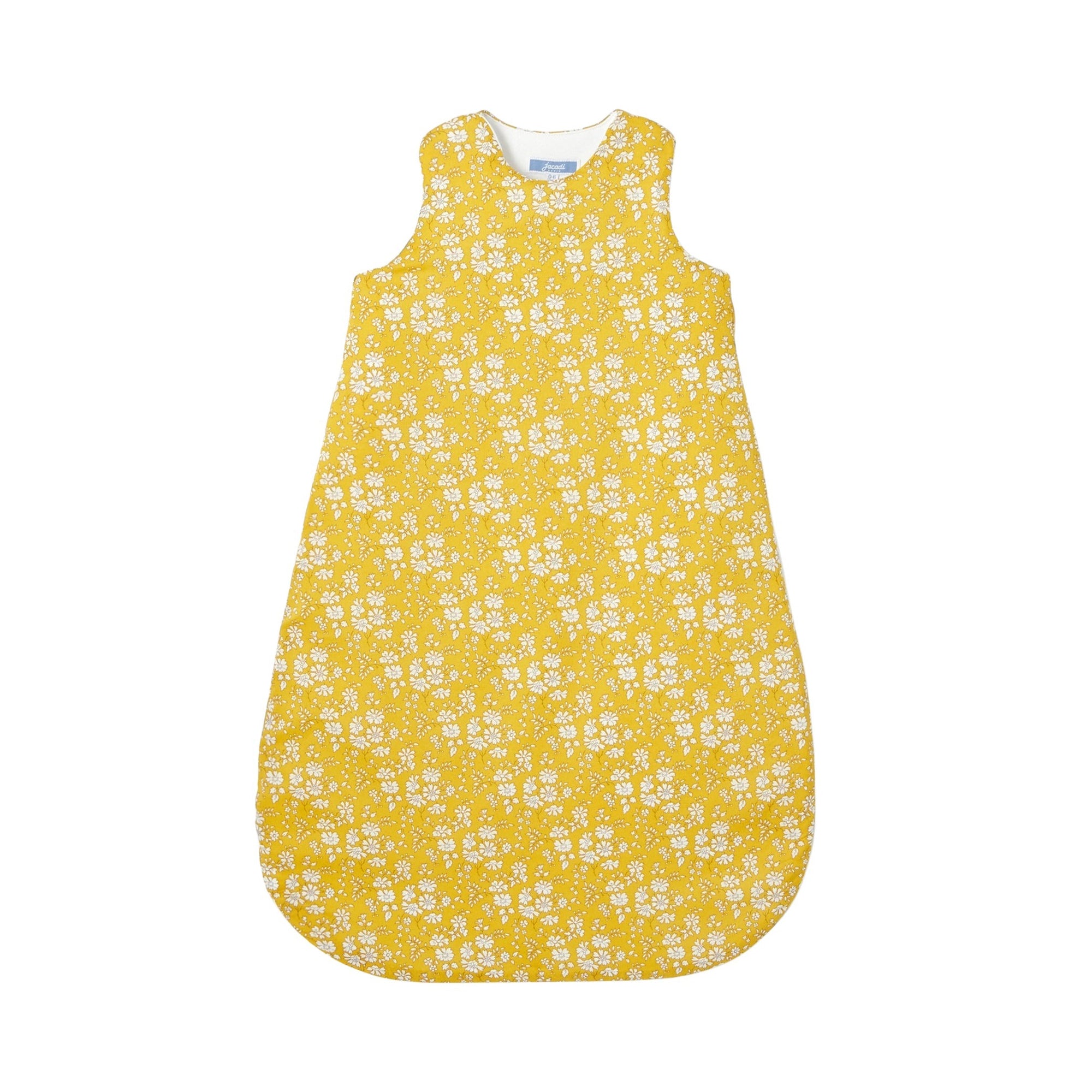 95 QTY / JAUNE/BLANC PUERICULTURE LINGE DE LIT GIGOTEUSE 0-6M LIBERTY PETITE BALADE