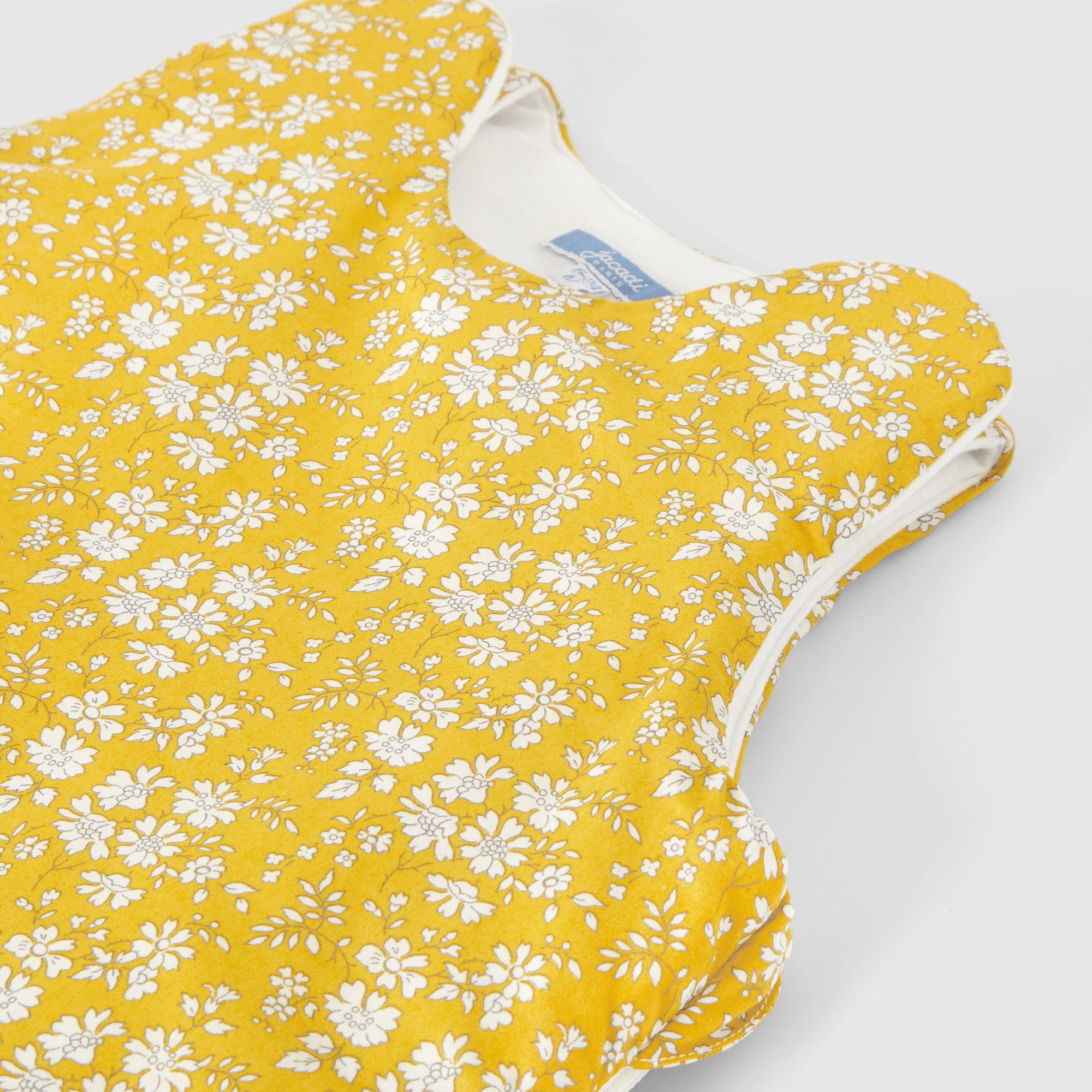 278 QTY / JAUNE/BLANC PUERICULTURE LINGE DE LIT GIGOTEUSE 6-24M LIBERTY PETITE BALADE