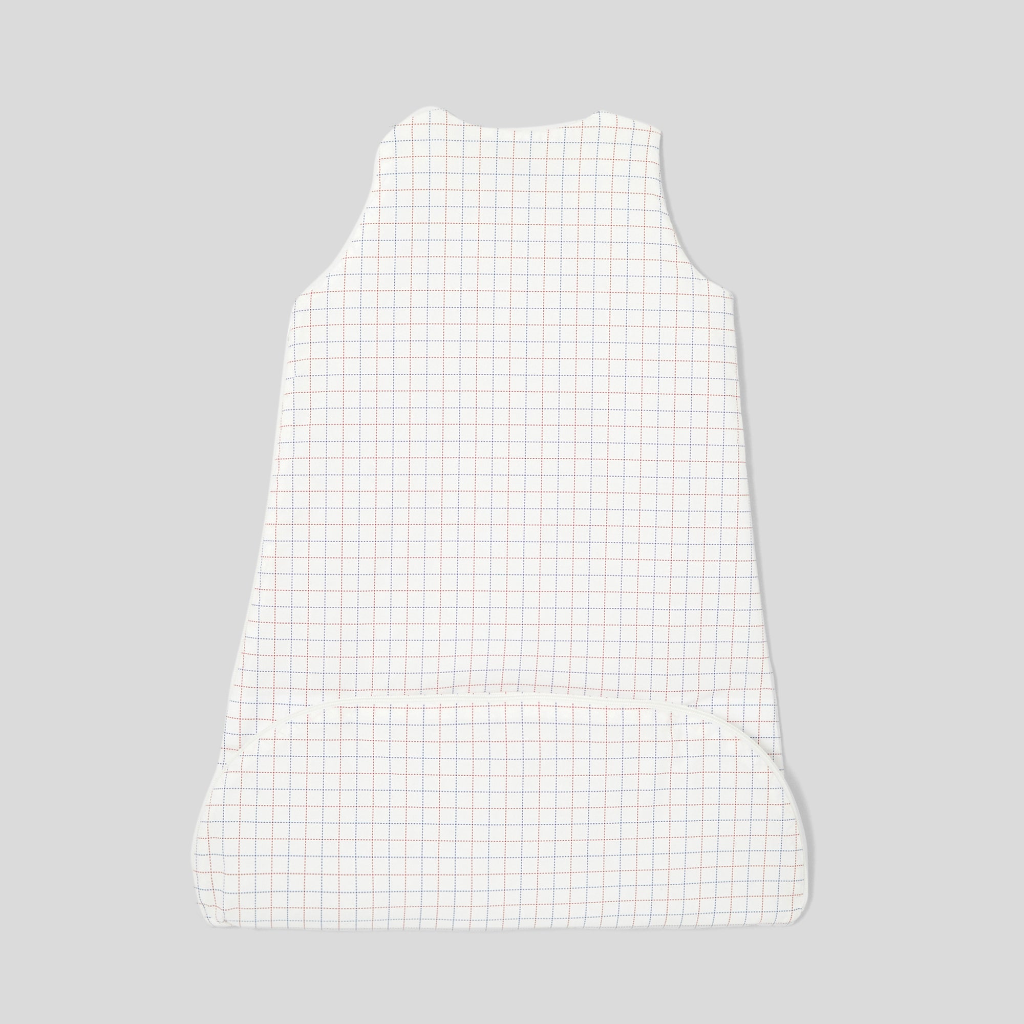 0 QTY / BLANC/MULTICO PUERICULTURE LINGE DE LIT GIGOTEUSE 6-24M  CARREAUX FRENCH TOUCH