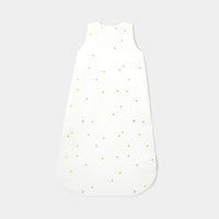 169 QTY / BLANC/OR PUERICULTURE LINGE DE LIT GIGOTEUSE 6-24M BRODEE POIS
