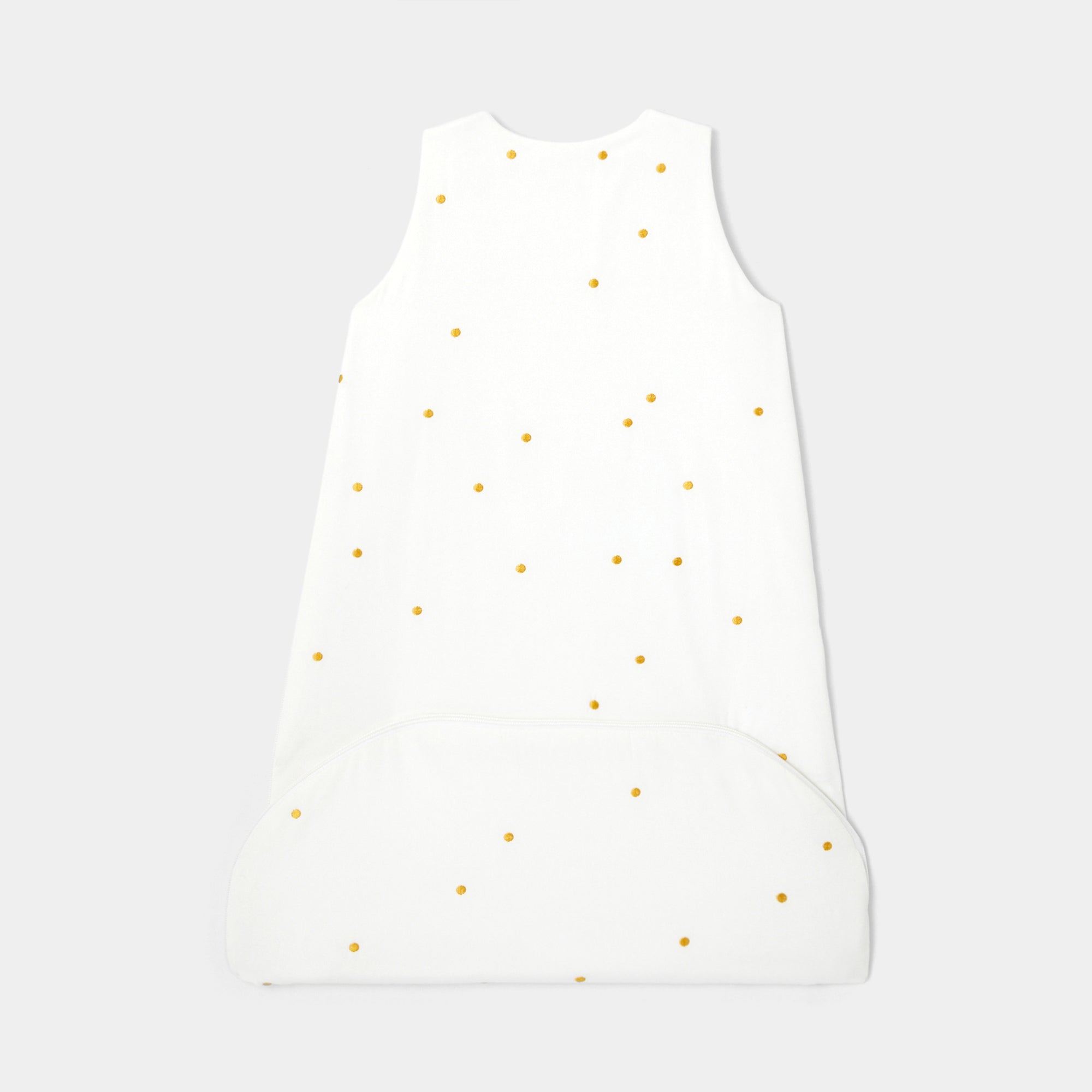 169 QTY / BLANC/OR PUERICULTURE LINGE DE LIT GIGOTEUSE 6-24M BRODEE POIS
