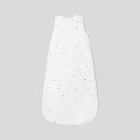 272 QTY / BLANC/ROSE PUERICULTURE LINGE DE LIT GIGOTEUSE 6-24M BRODEE POIS