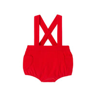 86 QTY / ROUGE JACADI PAP COMBINAISON/ BLOOMER PEA
