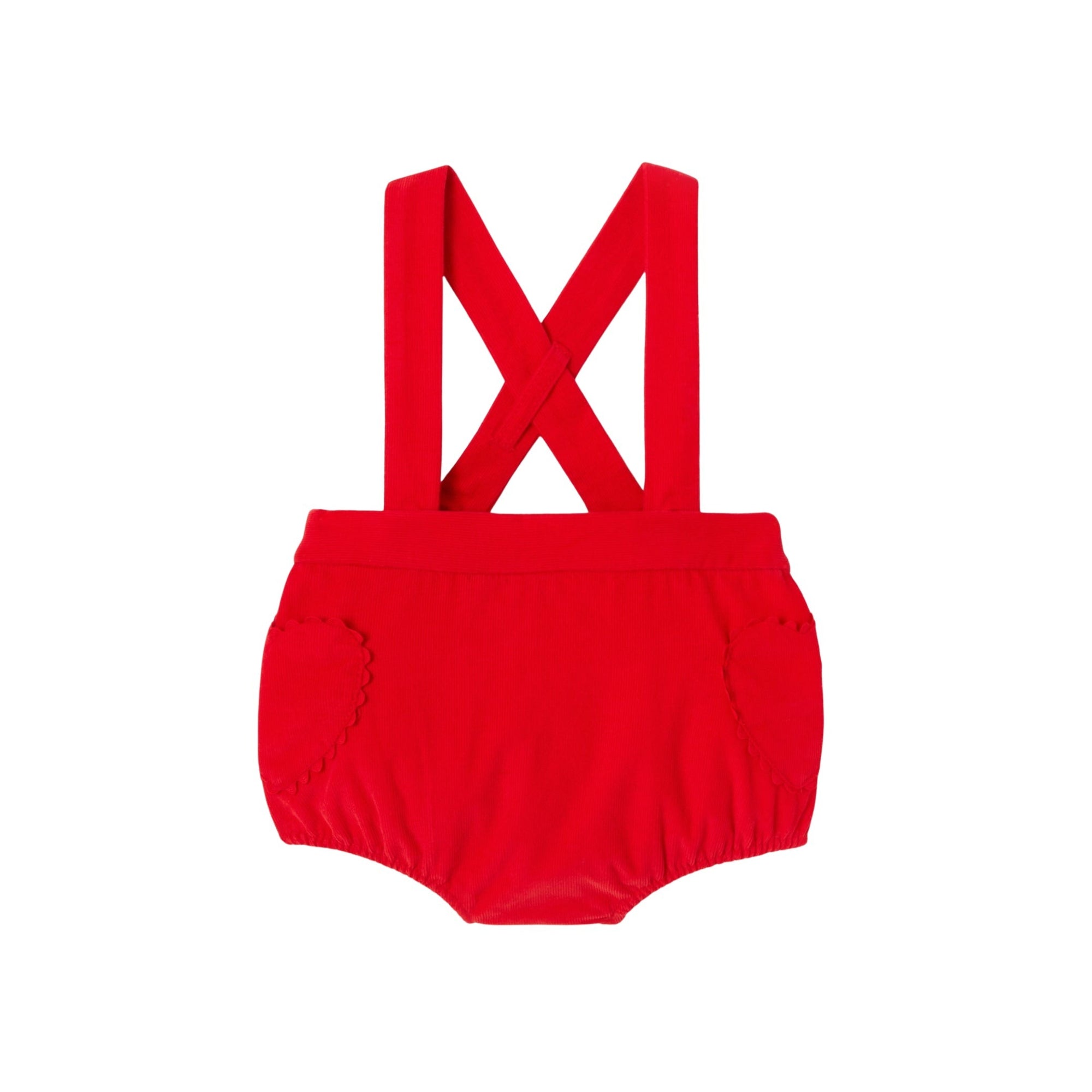 86 QTY / ROUGE JACADI PAP COMBINAISON/ BLOOMER PEA