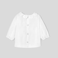 460 QTY / BLANC JACADI PAP TUNIQUE / BLOUSE PIVOINE