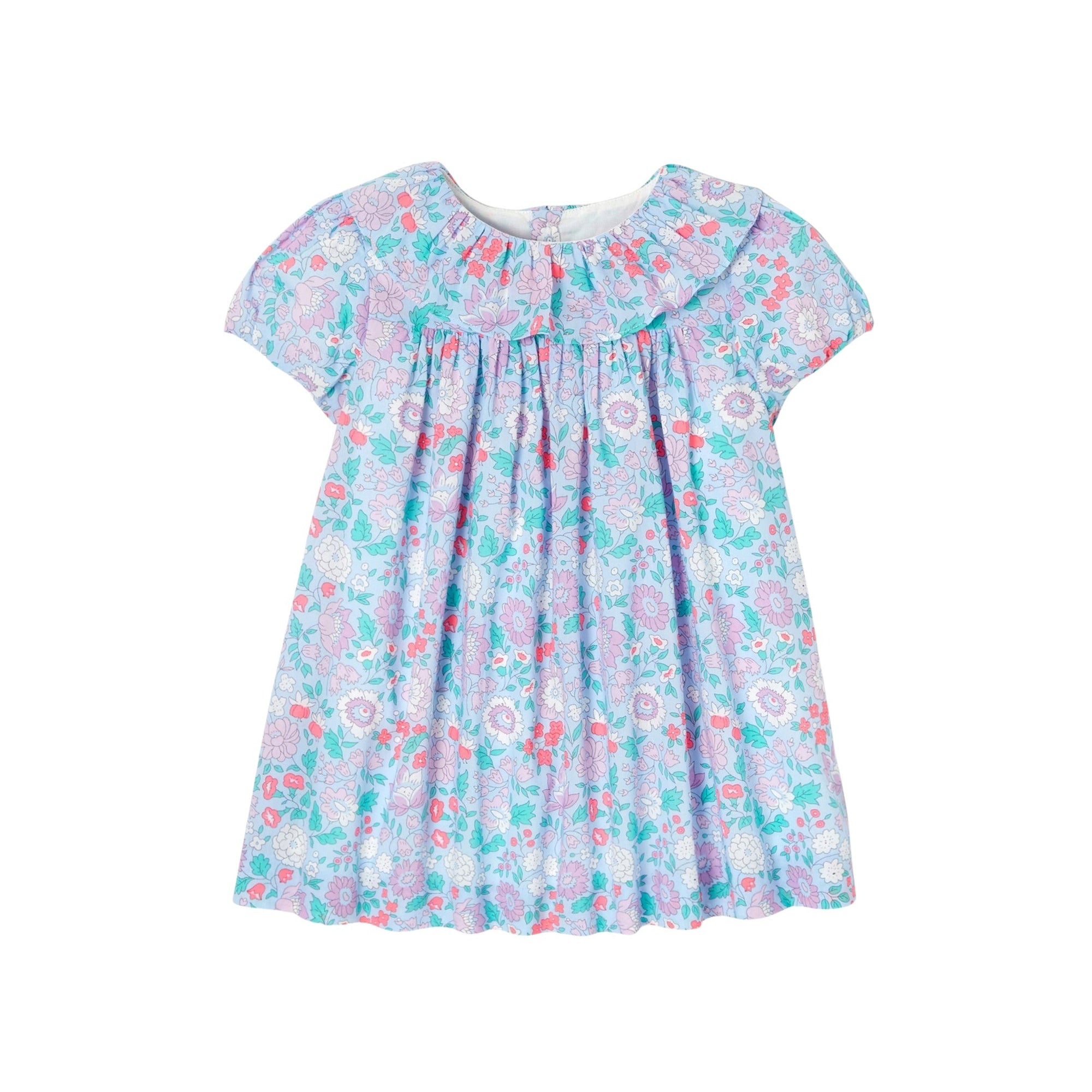 16 QTY / BLEU/MULTICO PAP ROBE PIMPRENELLE
