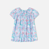 16 QTY / BLEU/MULTICO PAP ROBE PIMPRENELLE