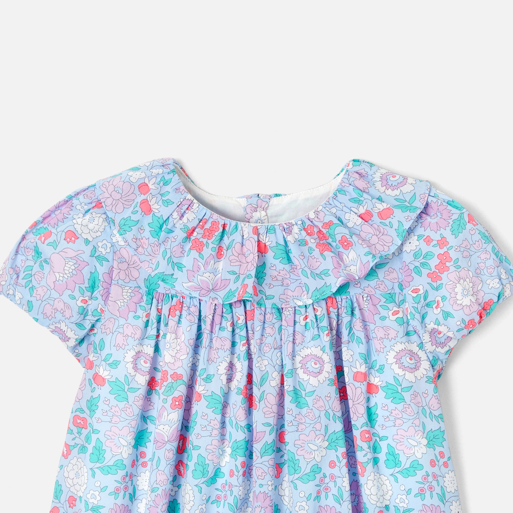 16 QTY / BLEU/MULTICO PAP ROBE PIMPRENELLE