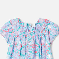 16 QTY / BLEU/MULTICO PAP ROBE PIMPRENELLE