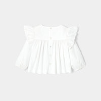 472 QTY / BLANC JACADI PAP TUNIQUE / BLOUSE PORCELAINE