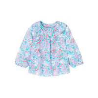 0 QTY / BLEU/MULTICO PAP TUNIQUE / BLOUSE PAULINE