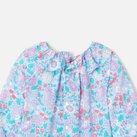 0 QTY / BLEU/MULTICO PAP TUNIQUE / BLOUSE PAULINE