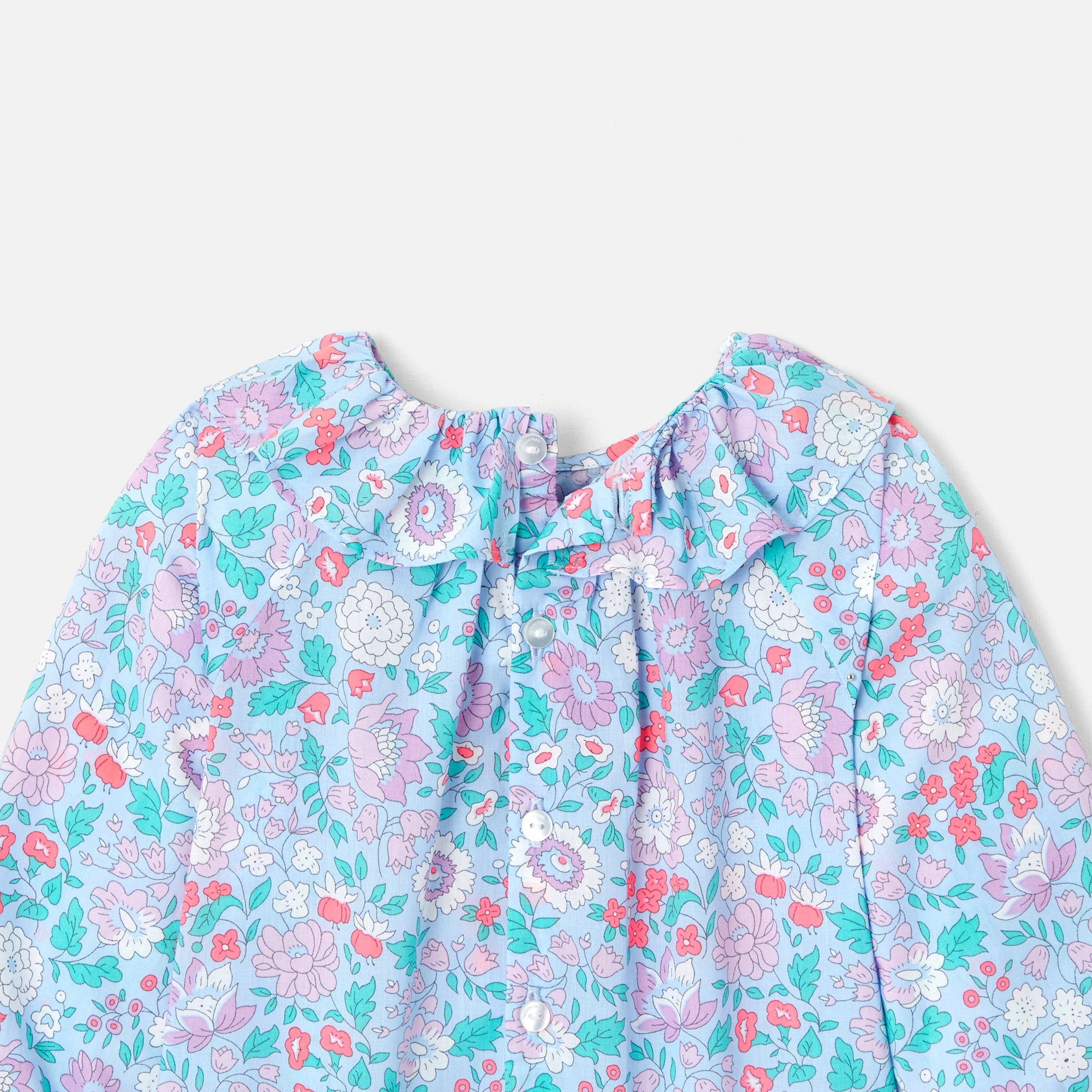 0 QTY / BLEU/MULTICO PAP TUNIQUE / BLOUSE PAULINE