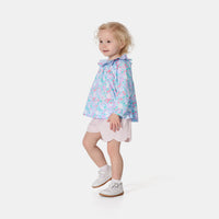 0 QTY / BLEU/MULTICO PAP TUNIQUE / BLOUSE PAULINE