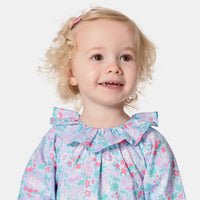 0 QTY / BLEU/MULTICO PAP TUNIQUE / BLOUSE PAULINE