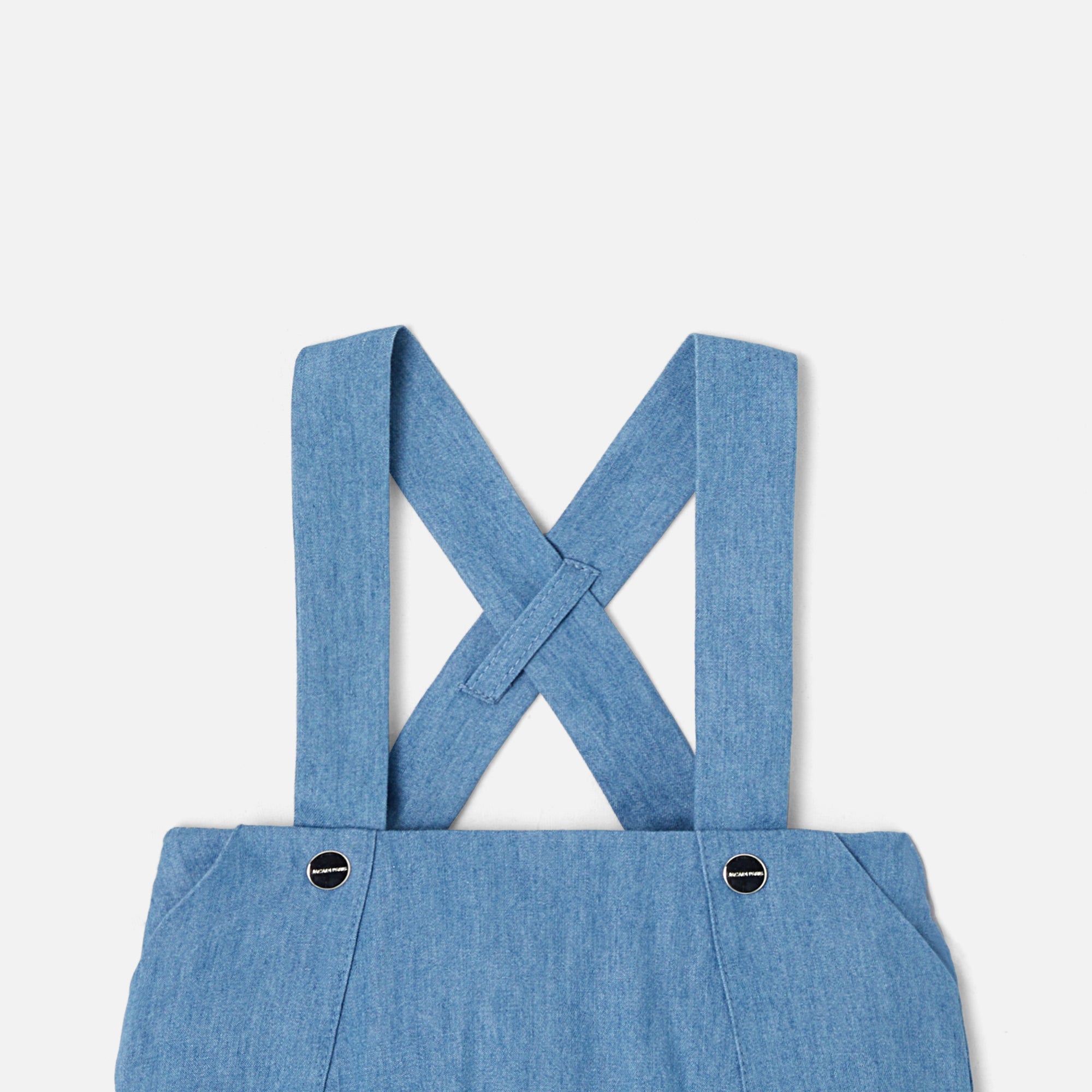 86 QTY / DENIM FONCE PAP COMBINAISON/ BLOOMER PIERROT