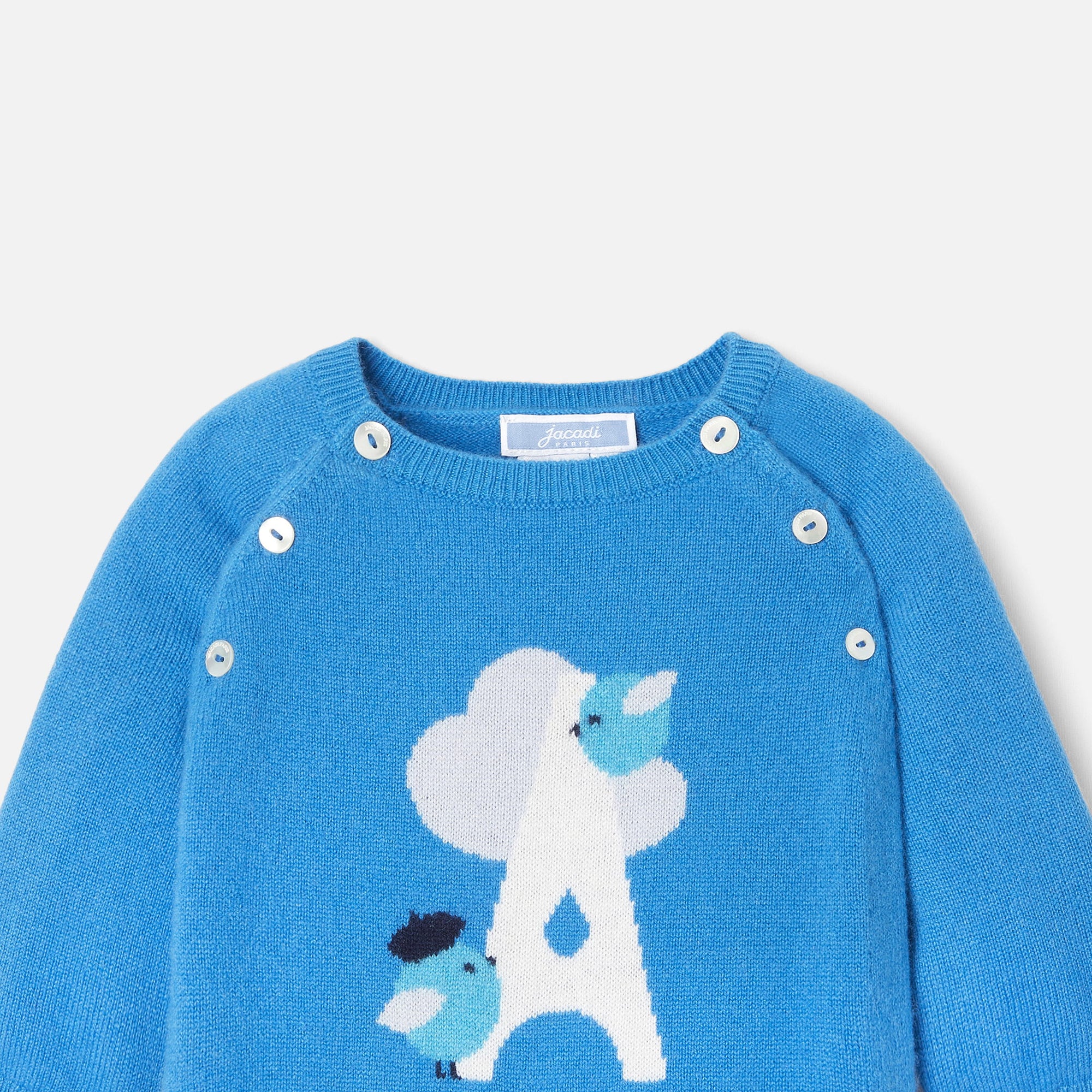 73 QTY / BLEU/MULTICO PAP COMBINAISON/ BLOOMER POPIN
