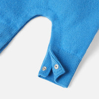 73 QTY / BLEU/MULTICO PAP COMBINAISON/ BLOOMER POPIN