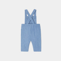 1 QTY / DENIM FONCE PAP SALOPETTE PAPYRUS