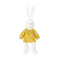 124 QTY / BLANC/MULTICO PUERICULTURE JOUETS BLOUSE LIBERTY PETITE BALADE LAPIN MM