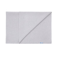 GRIS CHINE CLAIR COUVERTURE MOUSSE LAINE