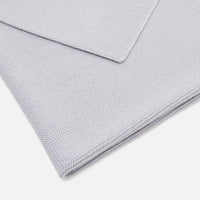 GRIS CHINE CLAIR COUVERTURE MOUSSE LAINE