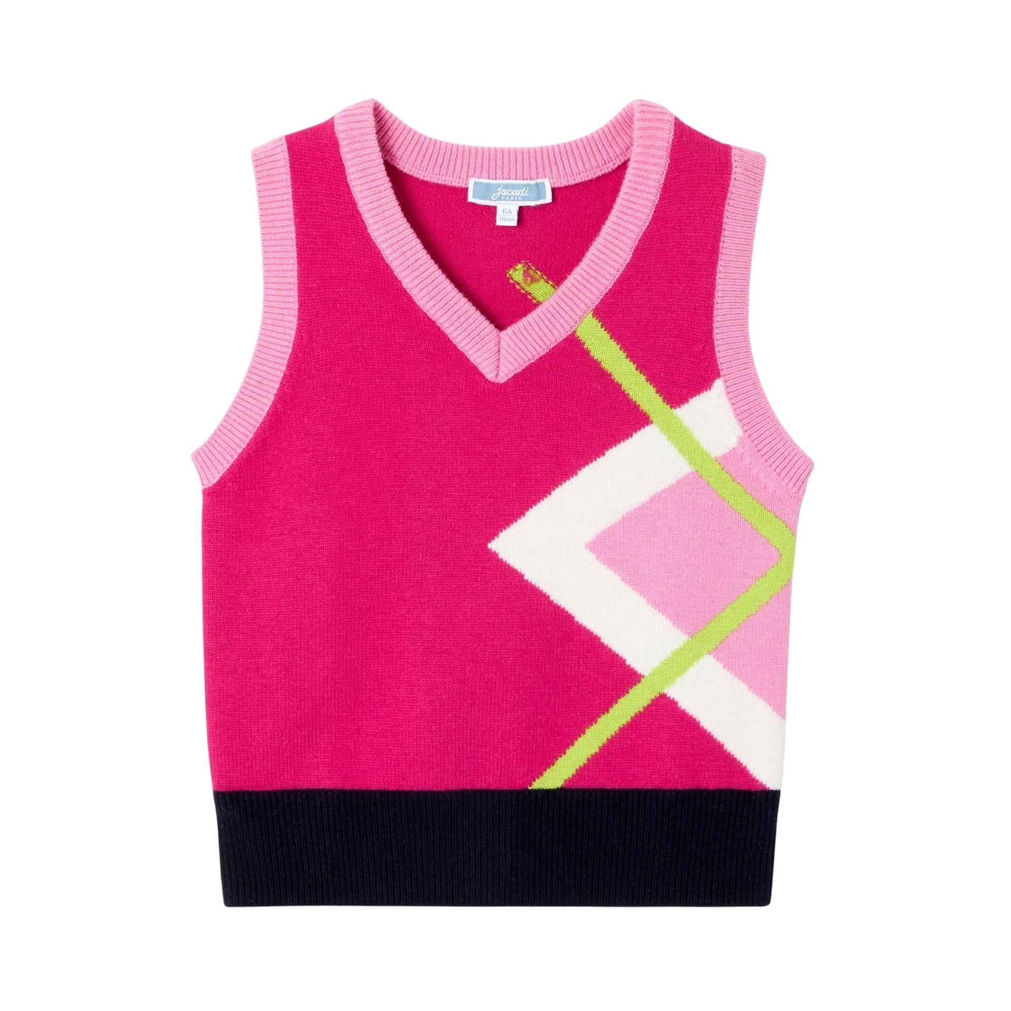 2 QTY / ROSE/MULTICO PAP PULL POMETTE