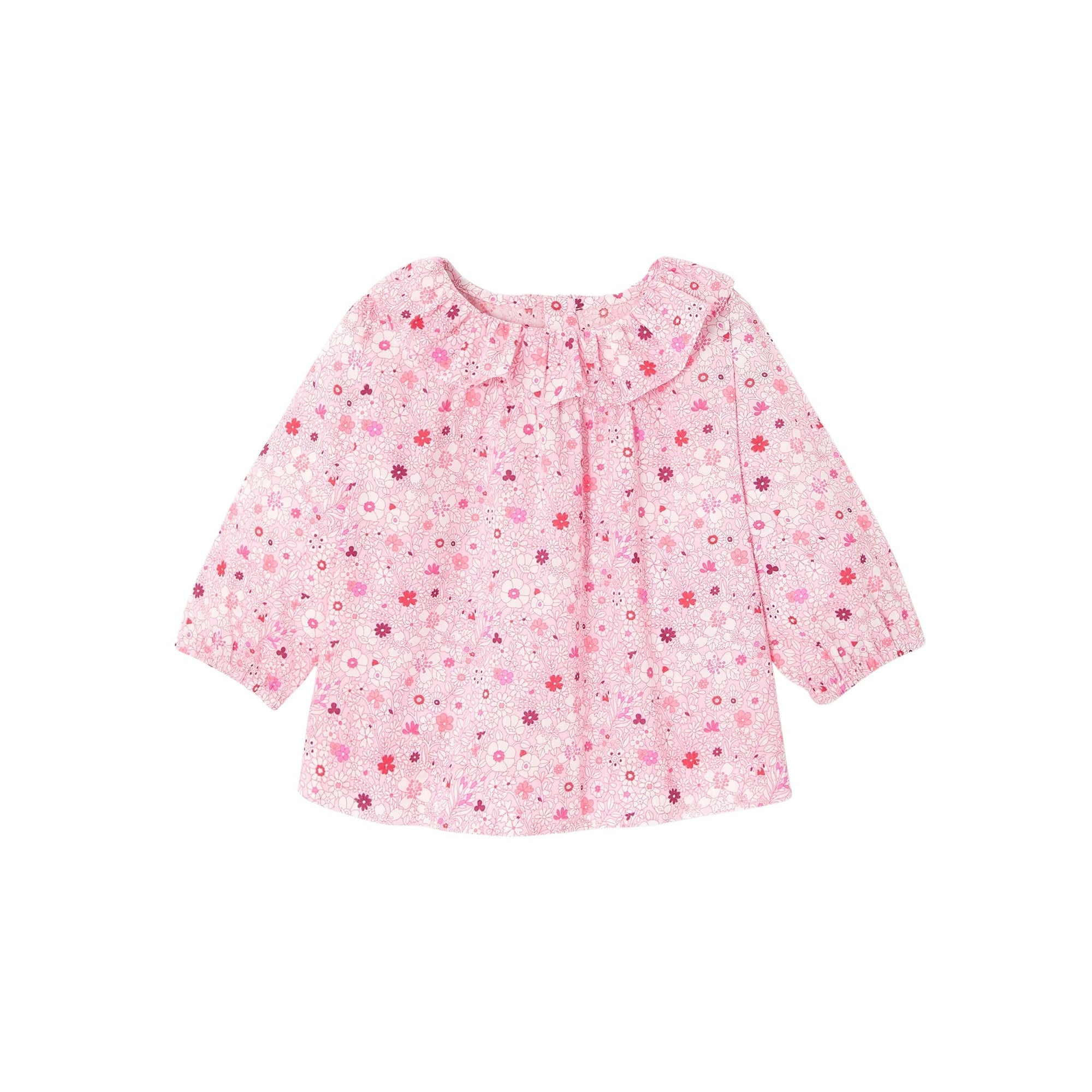 49 QTY / ROSE/MULTICO PAP TUNIQUE / BLOUSE POULETTE