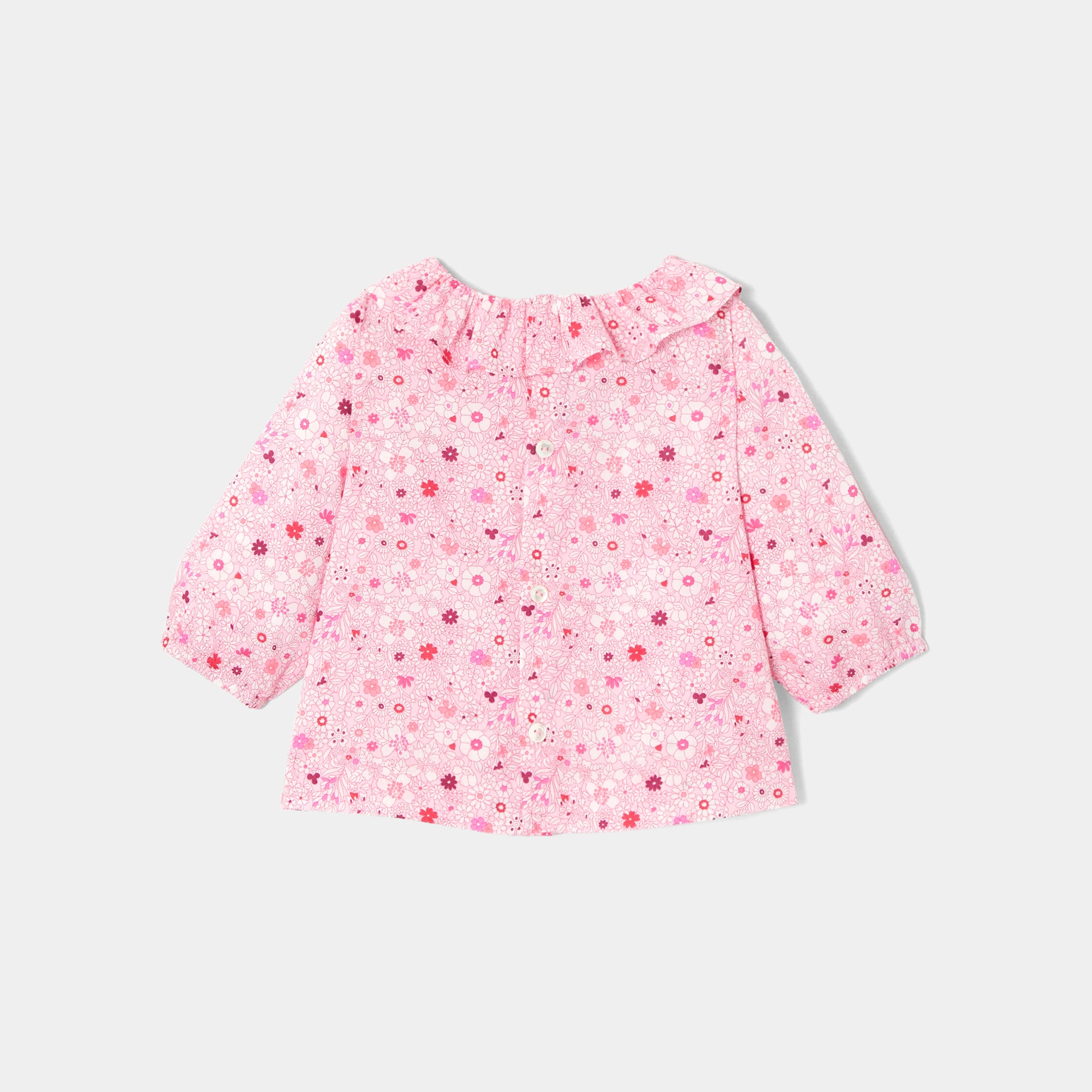 49 QTY / ROSE/MULTICO PAP TUNIQUE / BLOUSE POULETTE