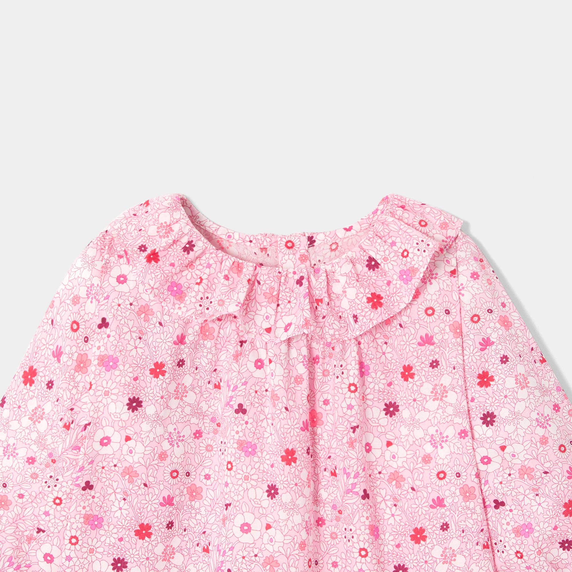49 QTY / ROSE/MULTICO PAP TUNIQUE / BLOUSE POULETTE