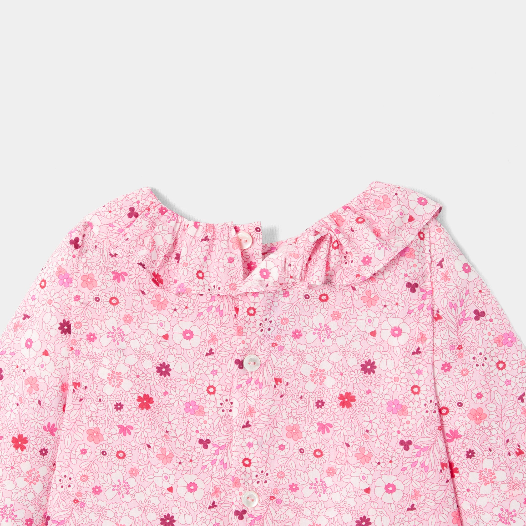 49 QTY / ROSE/MULTICO PAP TUNIQUE / BLOUSE POULETTE