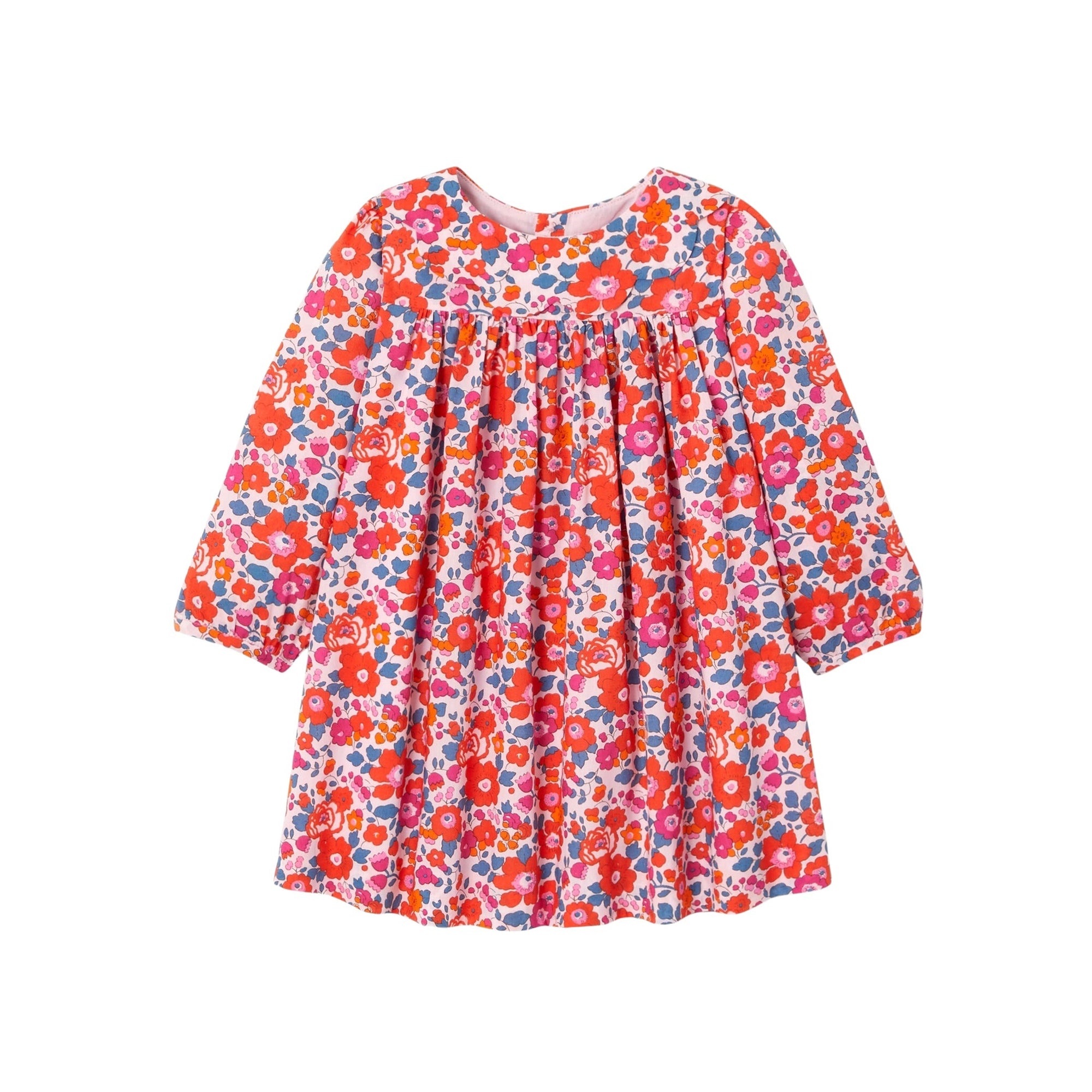 6 QTY / ROSE/MULTICO PAP ROBE PAOLINE