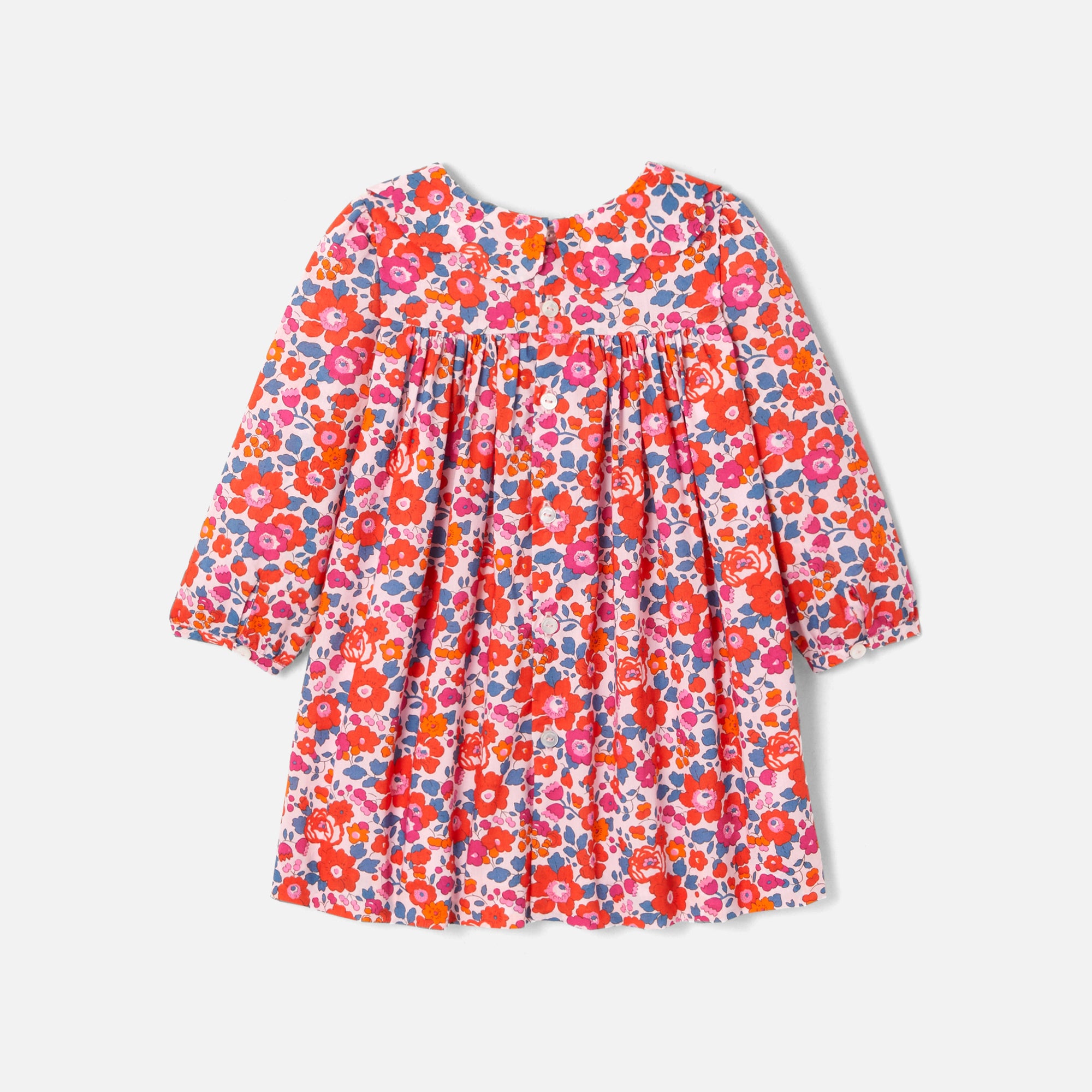 6 QTY / ROSE/MULTICO PAP ROBE PAOLINE