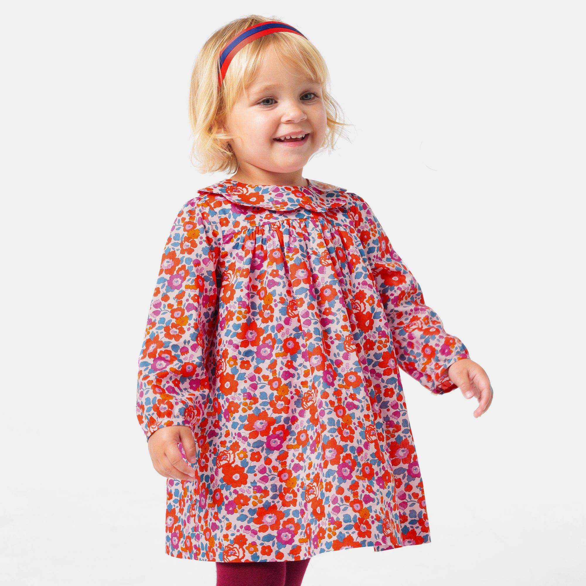 6 QTY / ROSE/MULTICO PAP ROBE PAOLINE