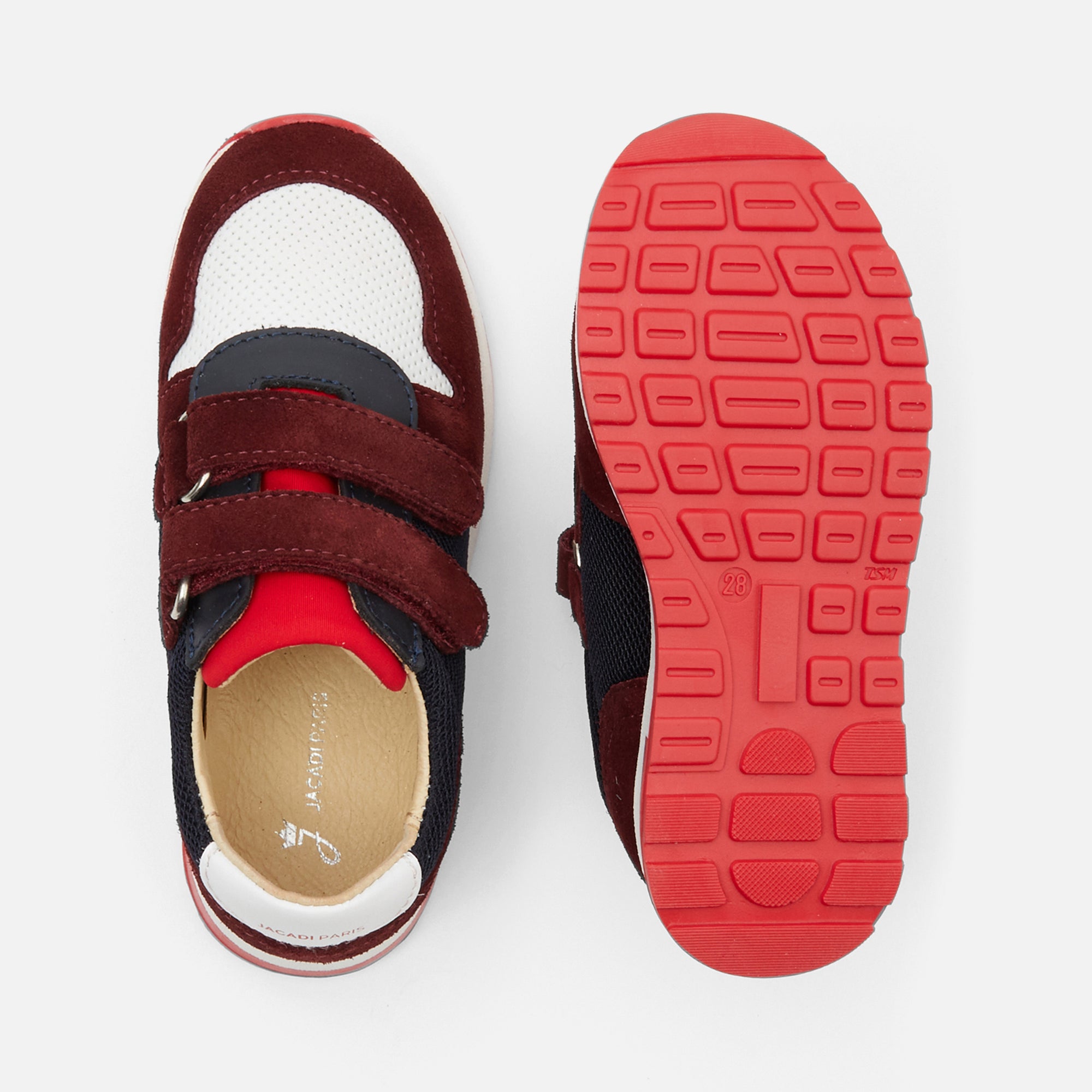 0 QTY / ROUGE JACADI CHAUSSURES CUIR LUCKY