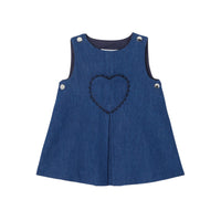 9 QTY / DENIM FONCE PAP ROBE PAPILLOTE